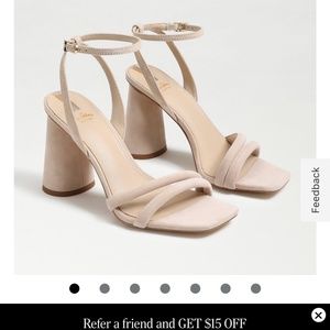 Sam Edelman Kia Block Heels size 7.5